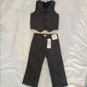 Gymboree boys vest (12-24 months) and pants (2T)